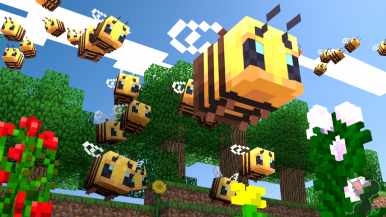minecraft-bees